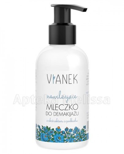 Vianek Nawilżające mleczko do demakijażu - 150 ml