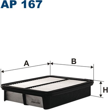 Filtron AP 167 FILTR POWIETRZA
