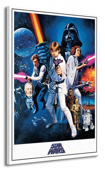 Art group Digital Star Wars Episode IV (A New Hope) - Obraz na płótnie WDC96277