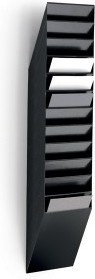 Durable FLEXIBOXX A4 12 pionowych pojemników na dokumenty, kolor czarny