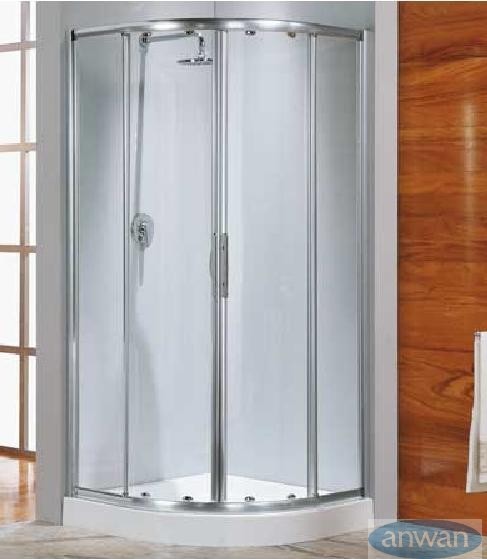 Novellini LUNES R 80x80 LUNESR80-1B srebrne