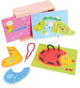 Bigjigs Toys Sznurowanki zwierzątka Ltd