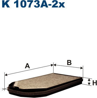 Filtron Filtr kabinowy K1073A-2X