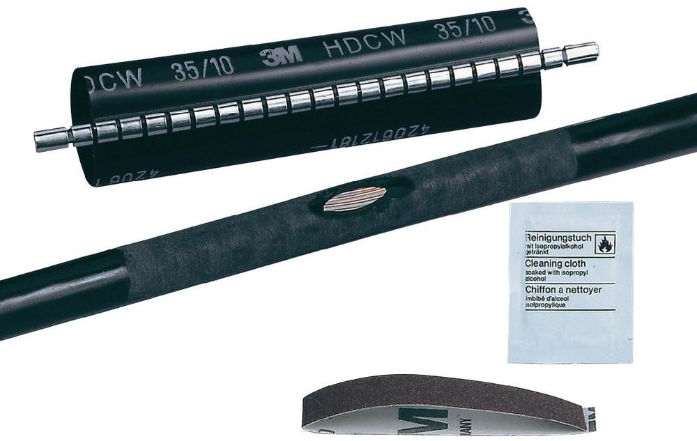 3M Rękaw naprawczy HDCW 35/10-500 O 10-35 mm 500 mm czarny