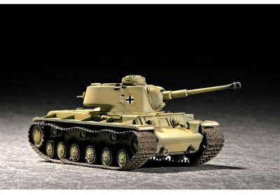 Zdjęcia - Model do sklejania (modelarstwo) Niemiecki czołg ciężki PzKpfw KV-1 756(r) 07265