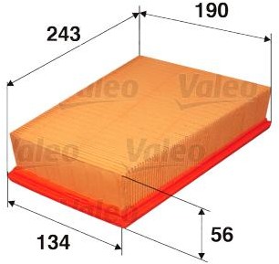 Valeo filtr powietrza panelowy 585029 - Bezpłatny zwrot do 30 dni, największy wybór produktów. 585029