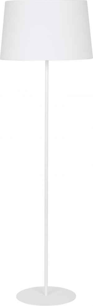 TK Lighting Lampa stojąca oprawa podłogowa Maja 1x60W E27 biała 2919 (T2919)