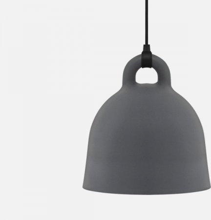 Normann Copenhagen Lampa wisząca Bell XS II Szary 502107