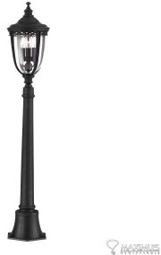 Elstead Lighting English Bridle 3Lt Medium Bollard Black FE/EB4/M BLK Lampa ogrodowa IP44 stylowa FE/EB4/M BLK)