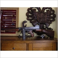 Denix PISTOLET MASZYNOWY THOMPSON M1928 A1