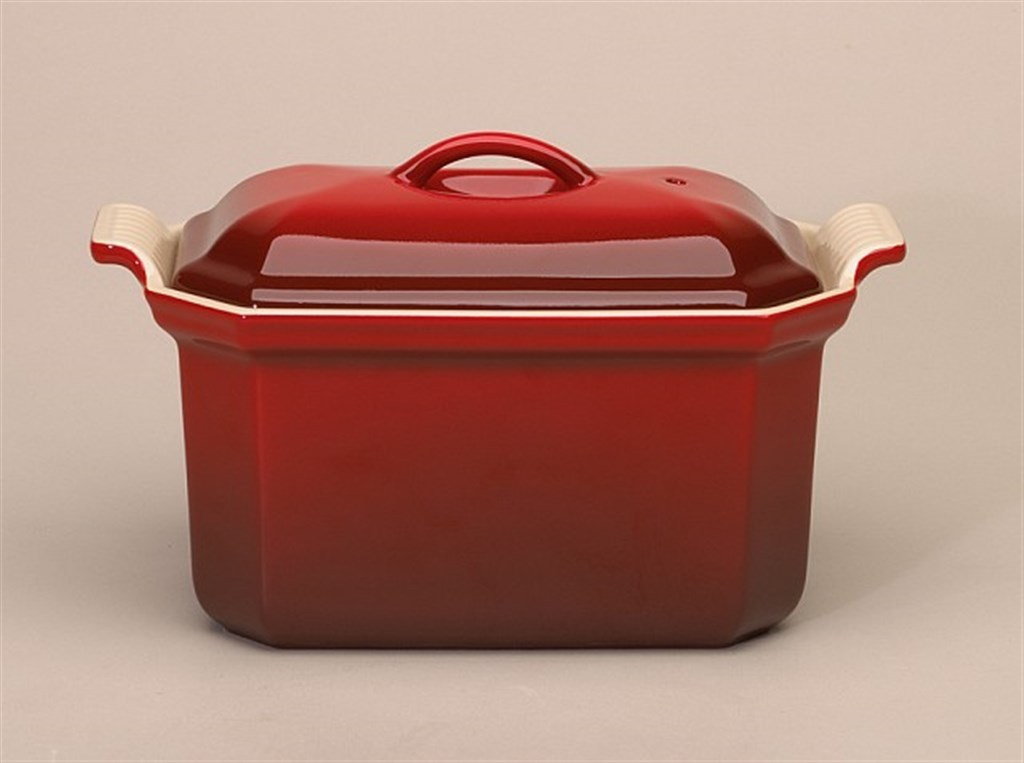 Le Creuset Terrine Brytfanna 28/2.1 czerwona 91008428064000