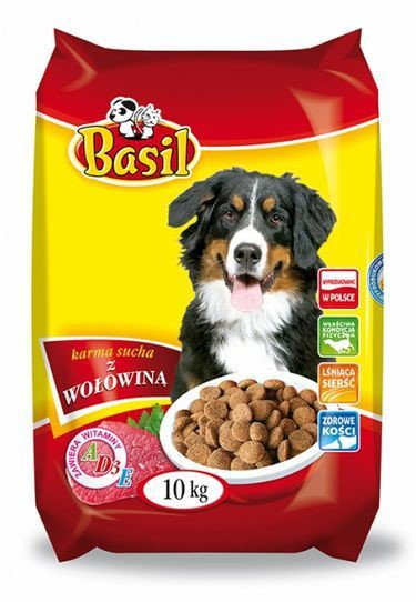 HP Karma dla psa z wołowiną Basil Dry 10 kg