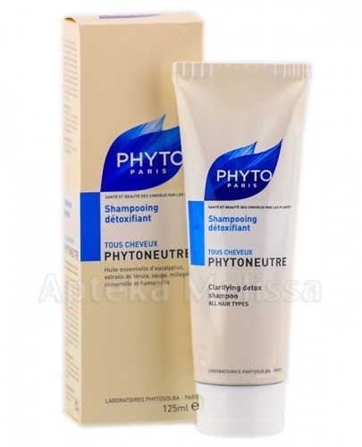Ales Groupe PHYTO PHYTONEUTRE Szampon głęboko oczyszczający - 125 ml