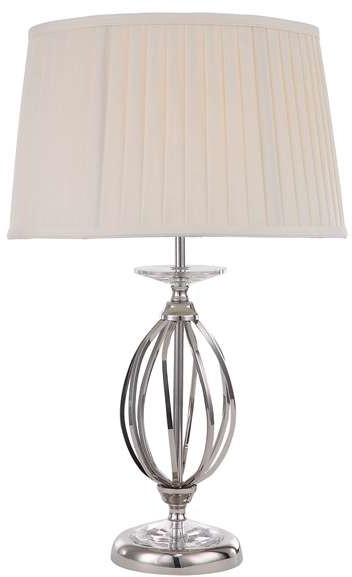Elstead Lighting Lampa stołowa AEGEAN AG/TL POL NICKEL -