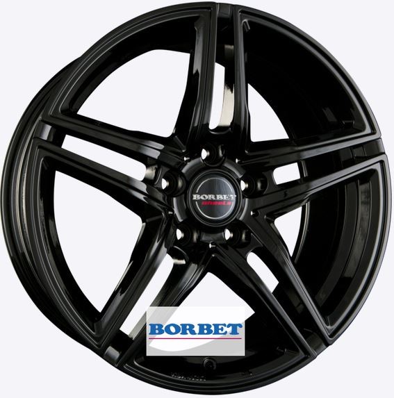 BORBET 8x18 5x112 XRT(BL) ET35 BLACK