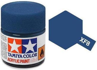 Tamiya Farba akrylowa - XF8 Blue matt / 10ml 81708