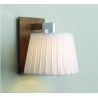 Astro Lighting NOLA WALNUT Kinkiet Ścienny Orzech, abażur biały 0553
