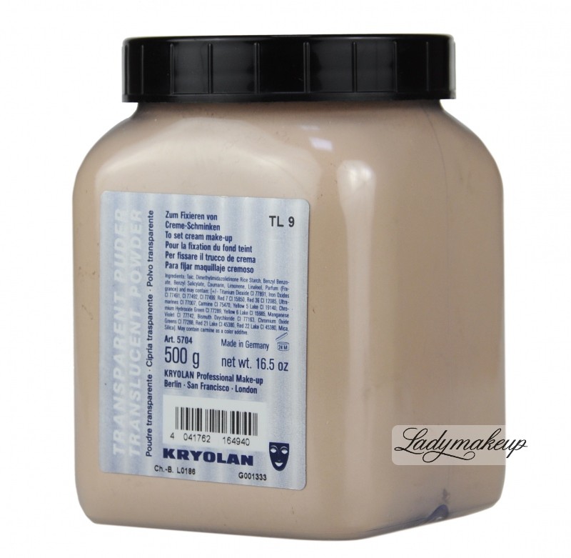 KRYOLAN Transparent Puder - Puder Transparentny 500 g - TL1 KR5704-TL1