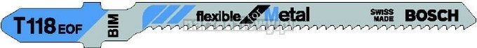 Bosch (O) brzeszczot do metalu Flexible for Metal T 118 EOF (produkt wysył