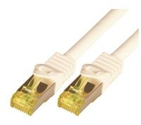 Mcab mcab Cat7 S-FTP-PIMF-LSZH-1.00 m-WHI kabla Ethernet (1 m) Biały 4260134937412