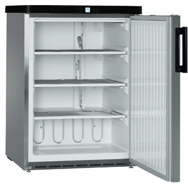 Liebherr Zamrażarka do zabudowy pod blat z chłodzeniem statycznym | -15°C -32°C | 133L | 600x615x(H)830mm GGUesf-1405