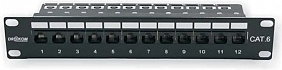Draka 10 Patch Panel 12xRJ45 nieekranowany Kat.6e 11120331