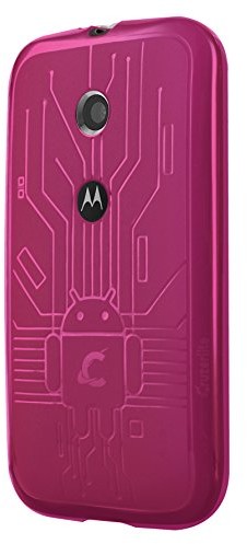 CruzerLite Bug Droid Circuit Case for Moto E, różowy