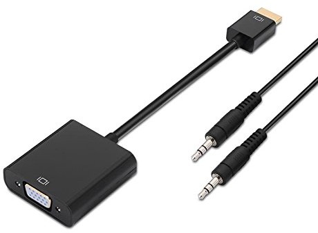 Nano Cable 10.16.2001-BK  konwerter HDMI do SVGA (do żeńskiego, 10 m) 10.16.2001-BK