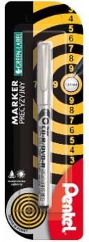Pentel Poland Sp z o.o MARKER DO CD I DVD SYMBOL NMS51 CZARNY NMS51-A