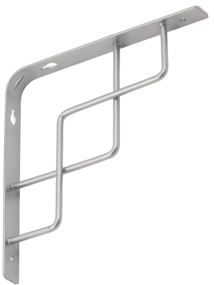 Velano Wspornik ozdobny  Square 200 x 200 mm srebrny