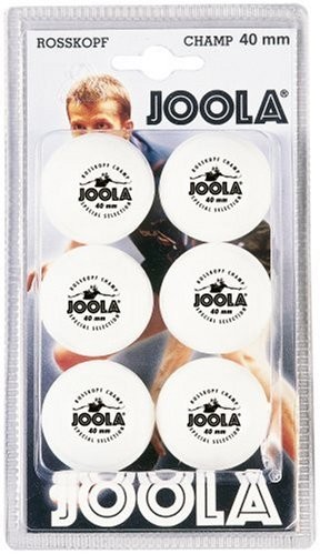 Joola Rossi Champ 40 Piłeczka Do Tenisa Stołowego, Biały, Jeden Rozmiar (44300)