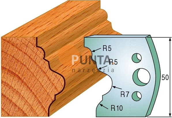 CMT UTENSILI Art. 690.508 - NOŻE I OGRANICZNIKI 50 mm 691.508