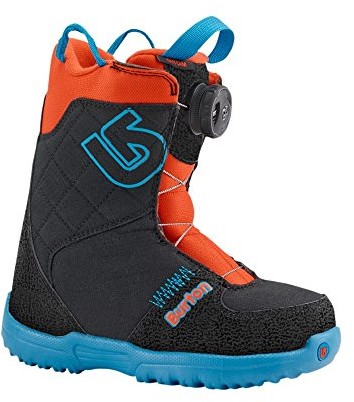 Burton Grom Boa Buty Snowboardowe, Chłopięce, Niebieski (15089100418_Webslinger Blue XS)