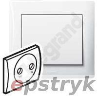 Legrand SISTENA LIFE Plakietka ARCTIC do gniazd TV-RD 771072