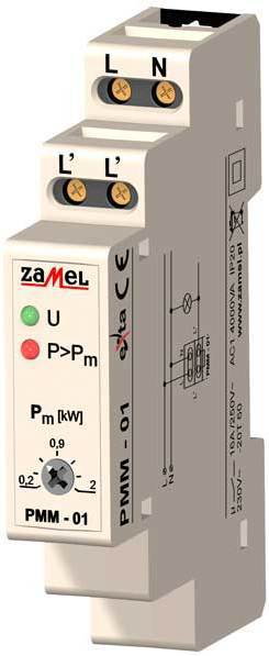 Zamel Sp. z o.o. OGRANICZNIK MOCY 230V AC 0,2-2kW TYP: PMM-01 EXT10000102