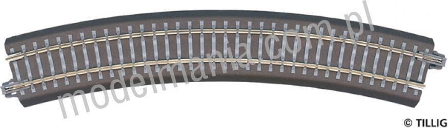 Tillig Łuk BR21 r=353mm 30° 83706