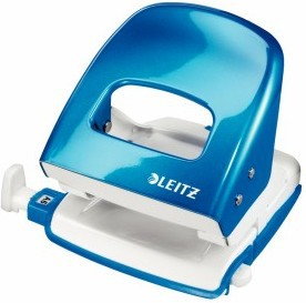 Esselte Dziurkacz LEITZ WOW metalowy 30k metaliczny niebieski ES713