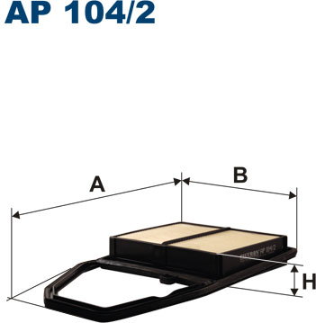 Filtron AP 104/2 FILTR POWIETRZA