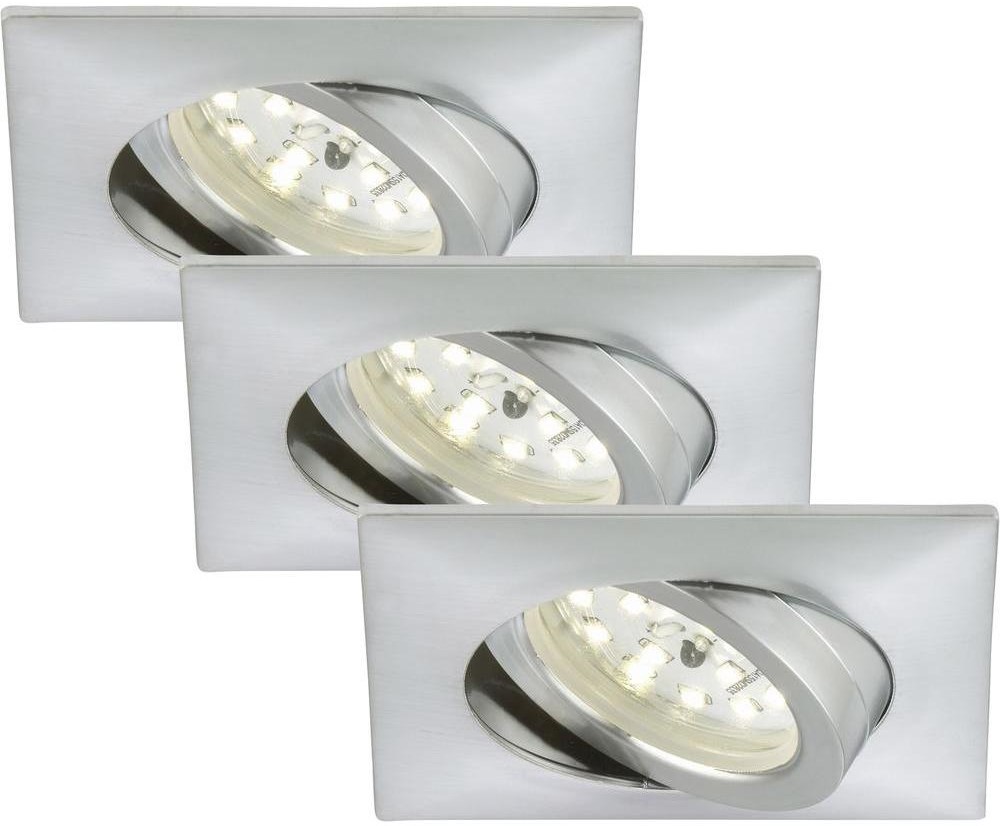 Briloner Lampa LED do zabudowy 7210-039 400 lm 3000 K aluminiowy
