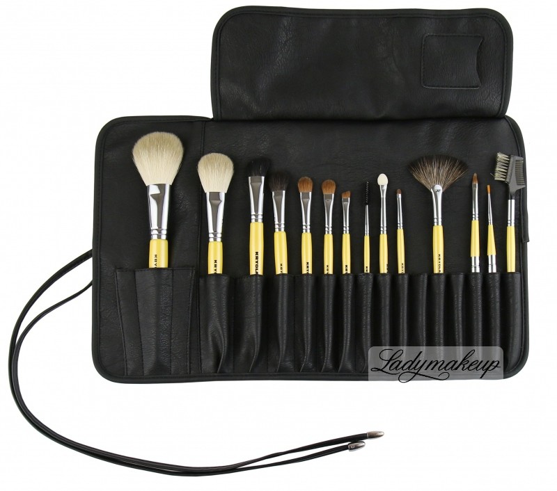 KRYOLAN Zestaw 14 pędzli w etui - ART. 800 KRK800