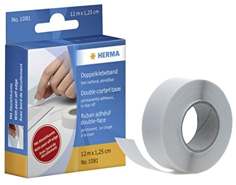 Herma Double Coated Tape 12m 1081