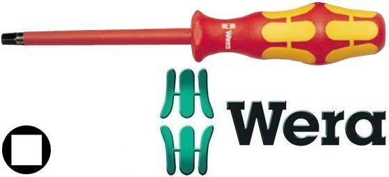Wera Wkrętak do gniazd czworokątnych #2x100 mm, izolowany Kraftform 168 (0500478 (5004781001)