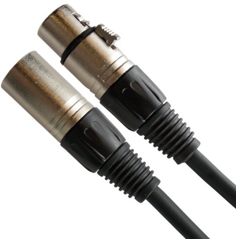 Tiger mic4  03 Silver Series XLR-XLR mikrofon kabel  3 m MIC4-03
