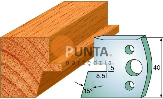 CMT UTENSILI Art. 690.085 - NOŻE i OGRANICZNIKI 40 mm 691.085