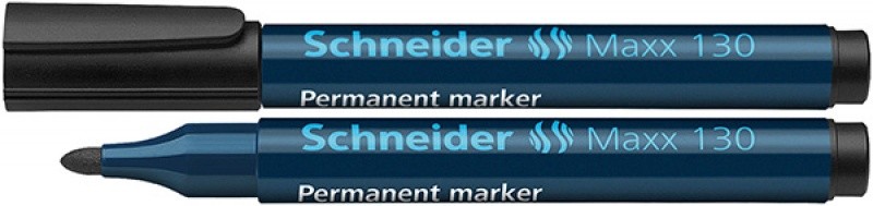 Schneider PBS Marker permanentny MAXX 130 1-3mm okrągły czarny 1 szt. SR113001