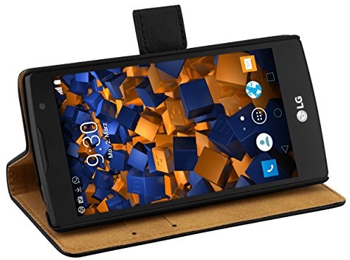 Mumbi torba skórzana Bookstyle etui pokrowiec do LG Spirit 4 G torba