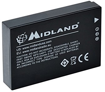 Midland c1124 zapasowy akumulator zapewnia XTC-400 aparat do akcji 8011869193323