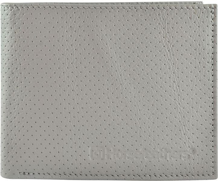 Horsefeathers portfel męski GEAR WALLET (perforated gray)