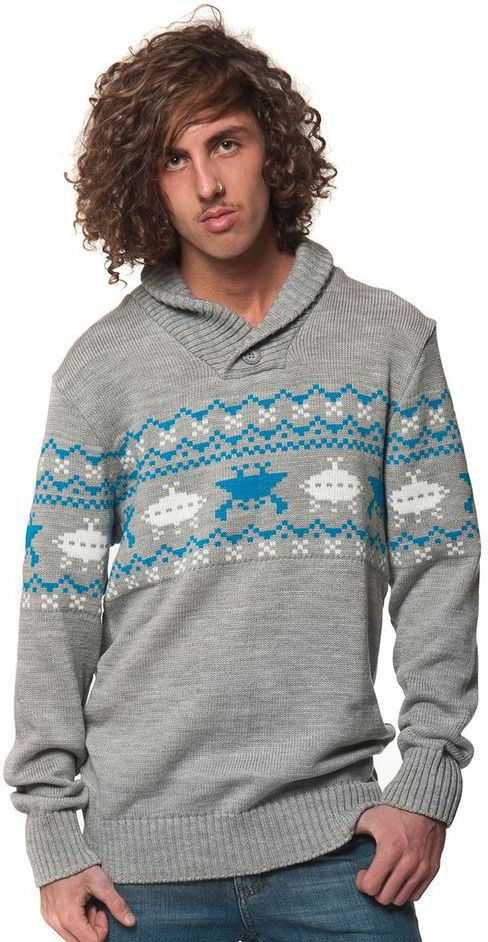 Horsefeathers HEY DUDE SWEATER (gray melange)
