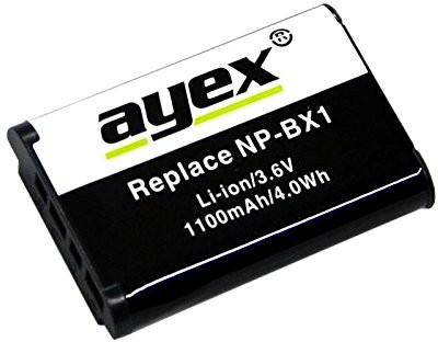 ayex Litowo-Jonowy akumulator NP-BX1 do Sony CyberShot 4250559521518